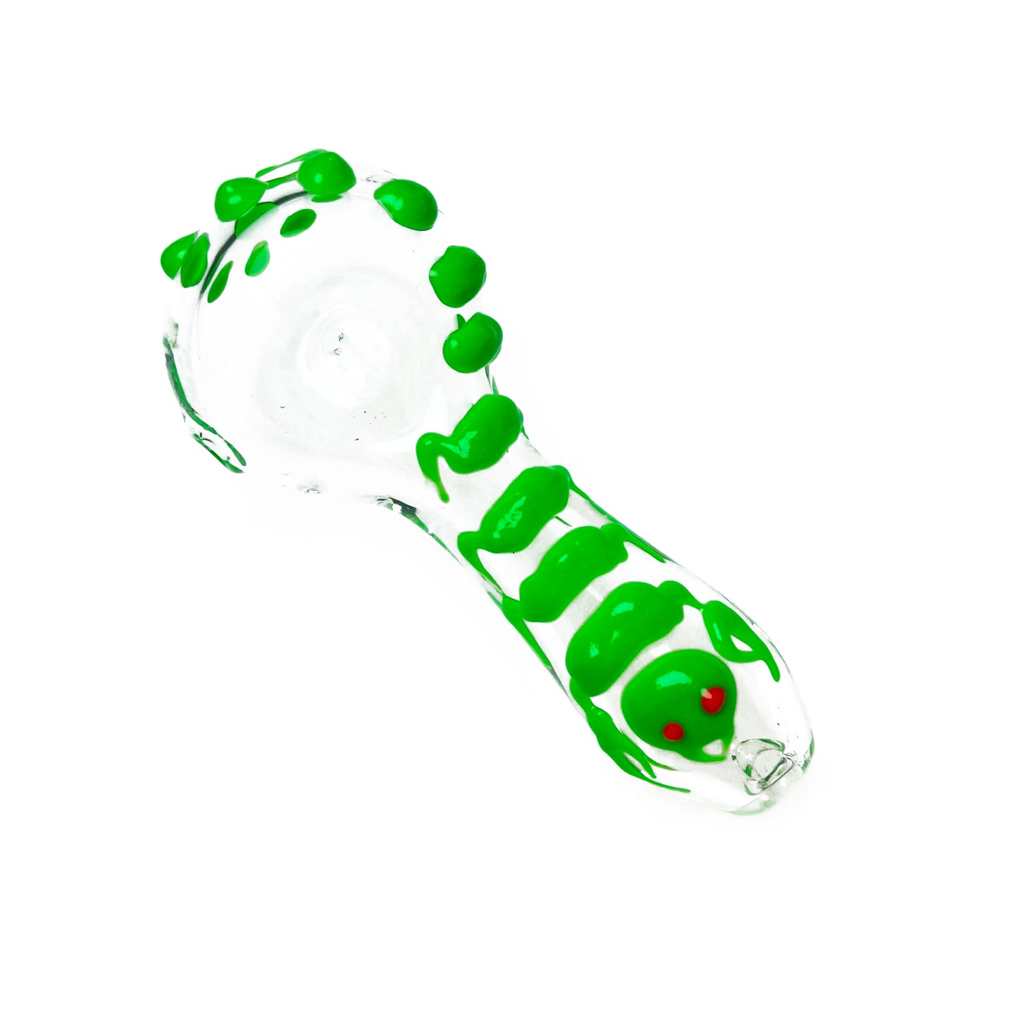 4 Inch Scorpion Glass Blown Hand Pipe Glow In The Dark
