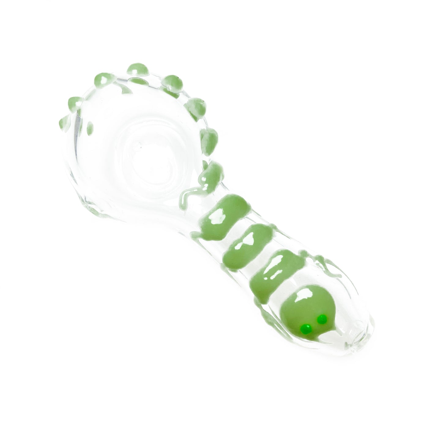 4 Inch Scorpion Glass Blown Hand Pipe Glow In The Dark